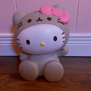 pusheen x hello kitty limited edition jumbo squishy toy